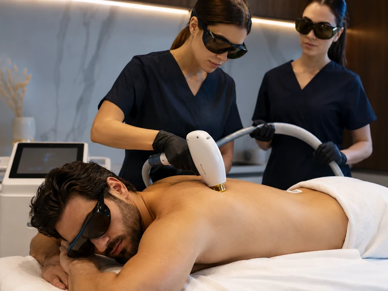 GentleMax Pro vs Diode laser hair removal treatment for long-term hair reduction